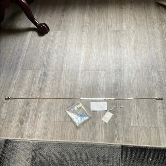 NWT Whiting & Davis Vintage Gold tone Snake Belt . Brand new . - Picture 5 of 8